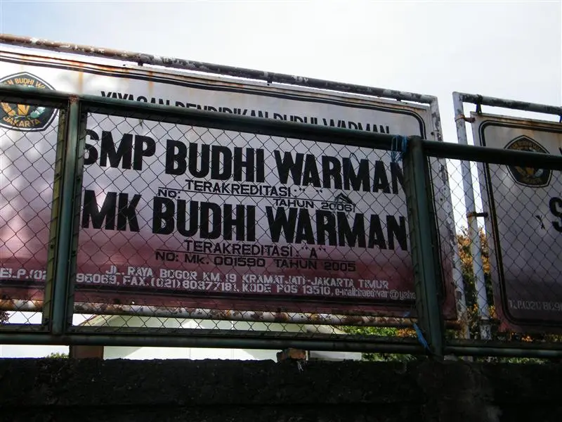 SMAS BUDHI WARMAN 1