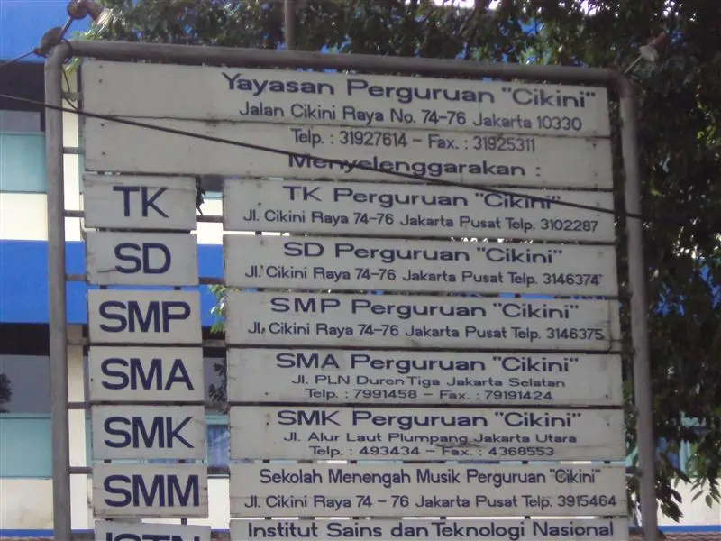 SMP Perguruan Cikini