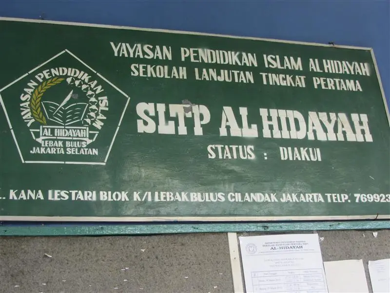 Foto SMPI AL-HIDAYAH