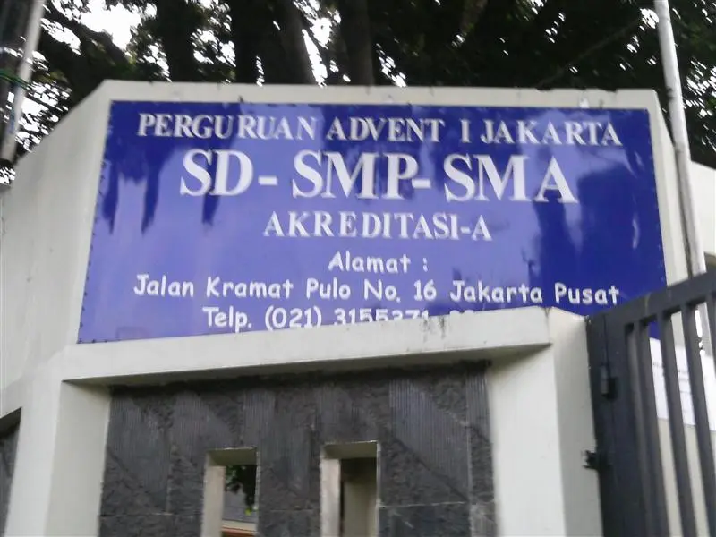 SMAS ADVENT 1 JAKARTA
