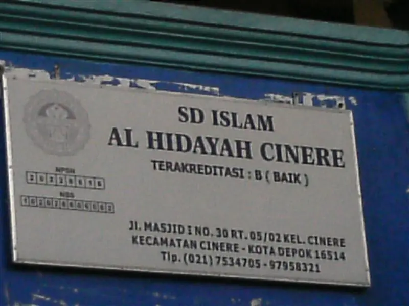SD ISLAM AL-HIDAYAH CINERE