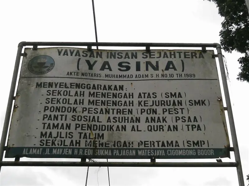 SMAS SEJAHTERA YASINA