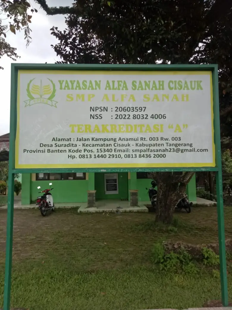 Foto SMP ALFA SANAH