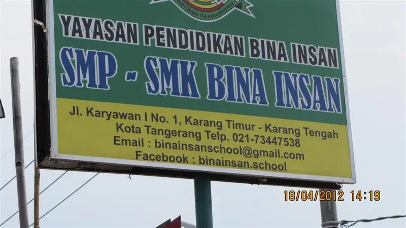 Foto SMP BINA INSAN