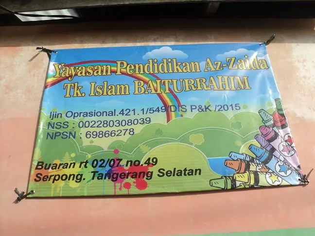 Foto TK ISLAM BAITURRAHIM