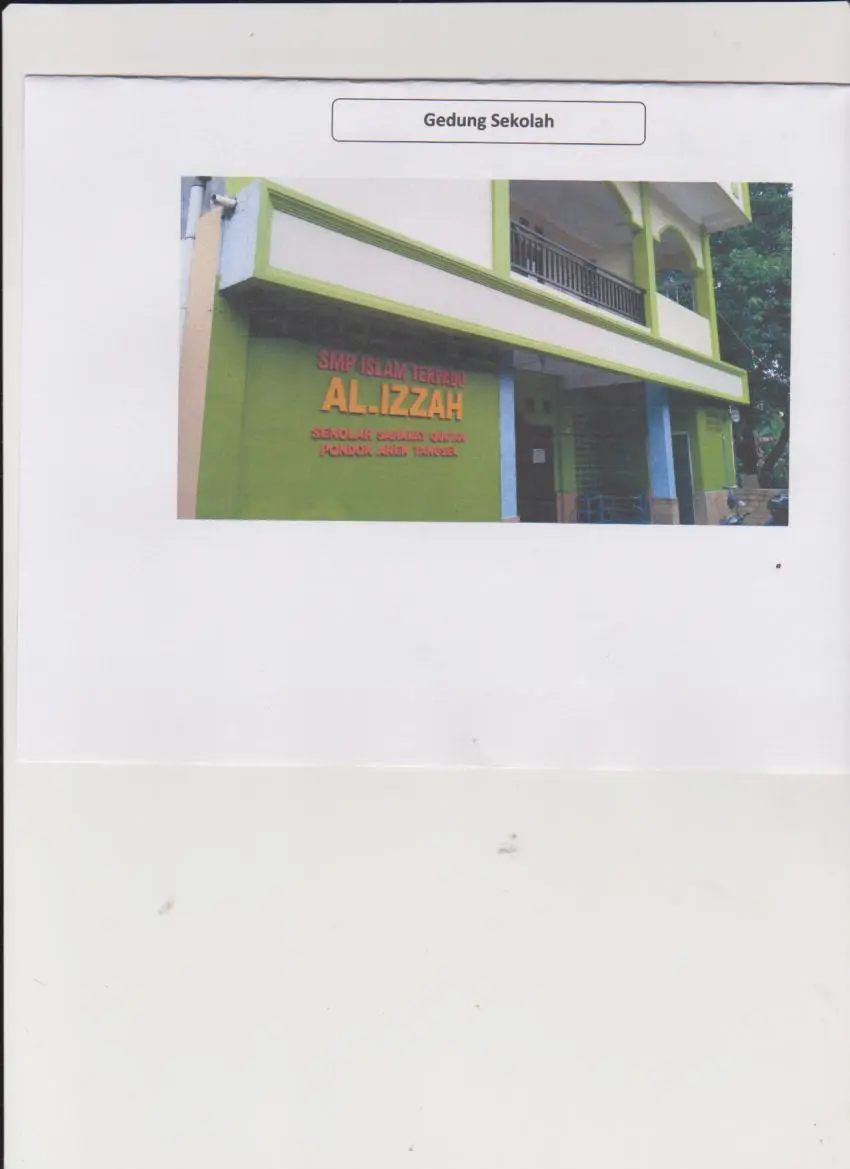 SMP ISLAM TERPADU AL-IZZAH