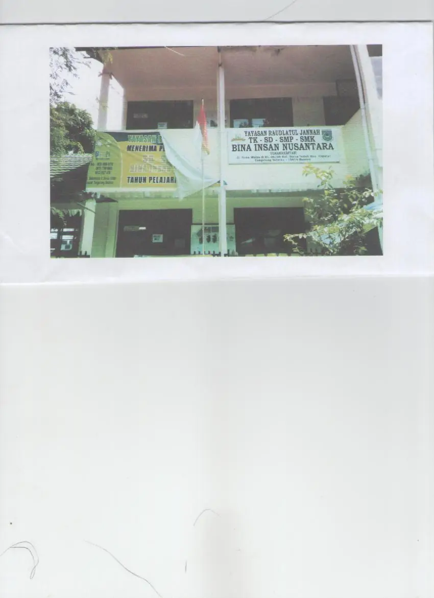 Foto SMP BINA INSAN NUSANTARA