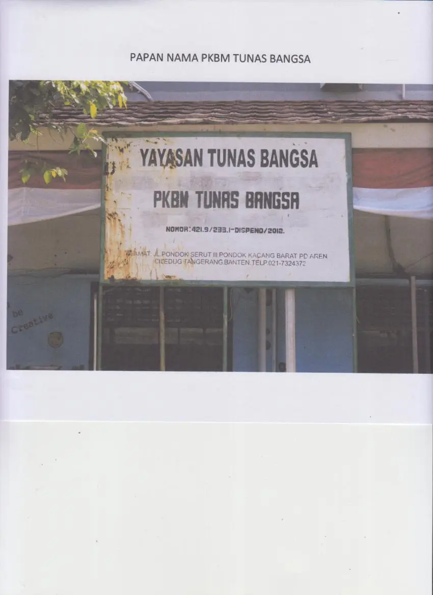 PKBM TUNAS BANGSA